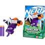 Pistola Nerf MicroShots Minecraft Ender Dragon Mini Blaster Incluye 2 Dardos Oficiales de Elite