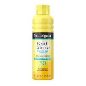 Neutrogena Beach Defense Protector Solar Spray SPF 50 Resistente al Agua Protector Corporal