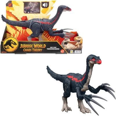Jurassic World Chaos Theory Therizinosaurus con Garras y Sonido Niños de 4 años en adelante