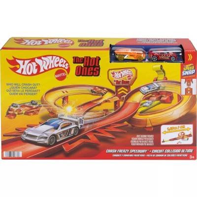 Pista Para Vehículos de Juguete Hot Wheels Action Hot Ones Freeway Frenzy