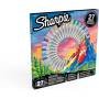 Sharpie Juego Rotuladores Permanentes Punta Fina y Ultra Fina 27 Colores