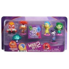 Set 7 Figuras Disney Pixar Inside Out 2 Intensamente Niños a Partir de 3 Años