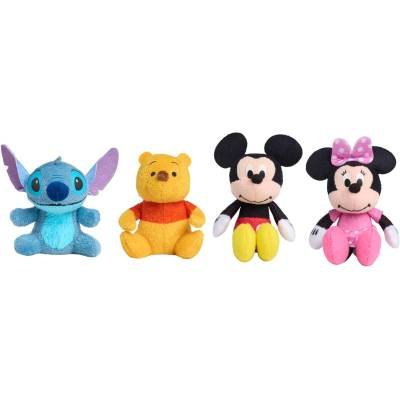 Just Play Disney Littlest Friends Paquete de 4 Personajes de Peluche de 3 Pulgadas