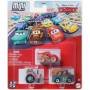 Mattel Cars Mini Racers Vehículos Fundido a Presión 3 Goin Tractor Tippin Muddy Lightning McQueen Mater Tractor