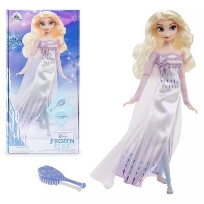 Disney Princesas Muñeca Clásica Oficial Frozen 2 Elsa 29cm Regalo Juguete