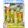 8 Figuras Personajes Pack Familia Bluey Heeler