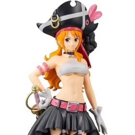 Figura Acción Anime Nami Vestido Pirada PVC Sexy Modelo Coleccionable Adorno Juguete Regalo 19cm