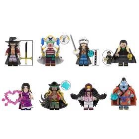 8 Figuras Bloques Regalo One Piece Shichibukai Anime