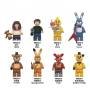 8 Figuras Bloques Regalo Five Nights At Freddys
