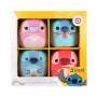 Peluche Original Squishmallow Stitch Boba Leroy Angel 5 Pulgadas