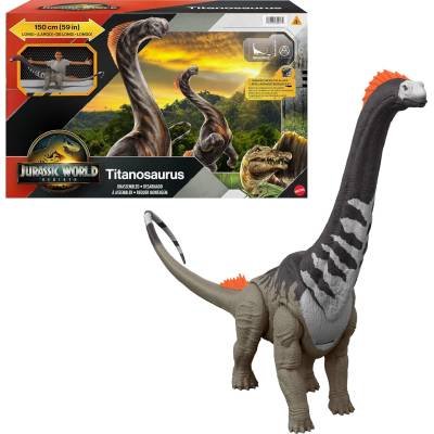 Figura Jurassic World Rebirth Titanosaurus Para niños de 4 años en adelante