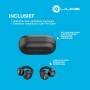 Auriculares JLab Flex Negro Diseño de Puño con Clip Inalámbrico Bluetooth 5