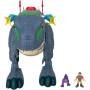 Figura Imaginext Fisher-Price Jurassic World Rebirth Ultimate T. Rex 76 cm Luces, Sonidos y Movimiento