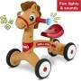 Radio Flyer Bicicleta Jirafa Percy The Pony Equilibrio 4 Ruedas Niños 12 a 36 Meses Regalo
