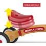 Radio Flyer Bicicleta Jirafa Percy The Pony Equilibrio 4 Ruedas Niños 12 a 36 Meses Regalo