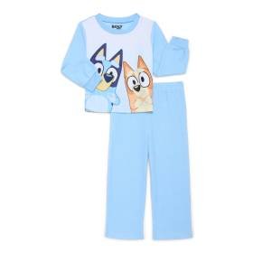 Conjunto Pijama Pantalones Bluey Bingo Conjunto para Niños Pequeños