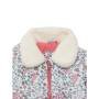 Carters Chaqueta Acolchada con Cuello de Forro Polar Bebé Flores