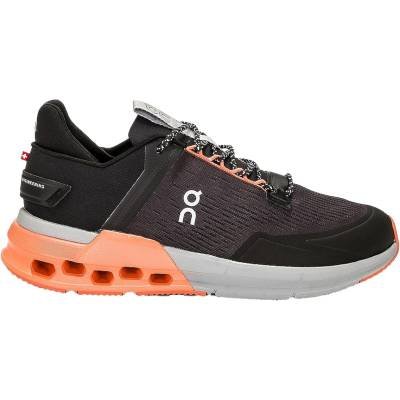 On Running Cloudnova Flux Tenis para Hombre Black Flame