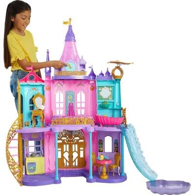 Mattel Disney Princesa Casa de Muñecas Castillo Real de Ensueño para Niñas 3+ Años