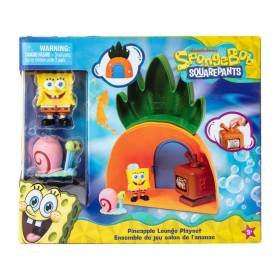 Spongebob Esponja Figura Playset Pineapple Lounge