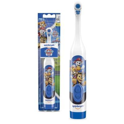 PAW Patrol Spinbrush Kids Cepillo de Dientes a Batería Cerdas Suaves Edades 3+
