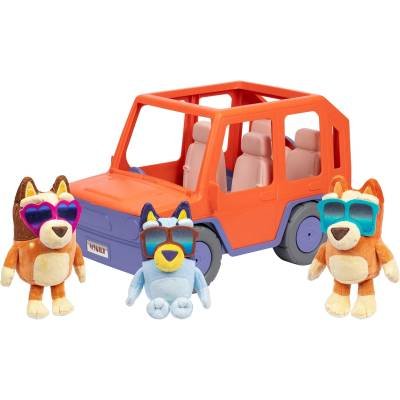 Bluey Familia Aventuras en el Big Heeler 4WD Exclusivo