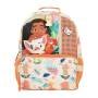 Mochila Moana 14.4 L Viaje  Laptop Dos Bolsos Laterales de Malla