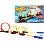 Hot Wheels Action Pista de Juguete Competencia Súper Loop con Loops Lanzamiento y 1 Vehículo