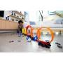 Hot Wheels Action Pista de Juguete Competencia Súper Loop con Loops Lanzamiento y 1 Vehículo