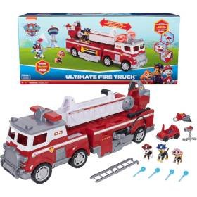 Paw Patrol Camión de Bomberos Ultimate Rescue con Escalera de 60,9 cm Luces Figuras