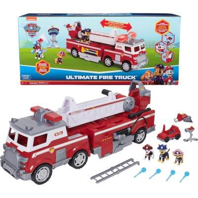 Paw Patrol Camión de Bomberos Ultimate Rescue con Escalera de 60,9 cm Luces Figuras