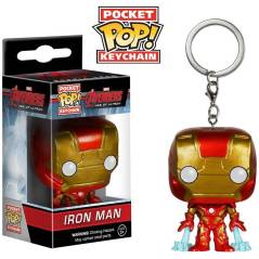 Funko Pop Llavero Keychain Figura Acción Iron Man