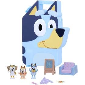 Bluey Deluxe Estuche Coleccionista Deluxe Play & Go de Bluey!