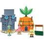 Bob Esponja Set Bloques Figuras Set de Casa de Fondo de Bikini Construcción Regalo Niños