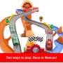 Pista Cars Disney y Pixar Carreras al Rescate con Rayo Mcqueen y Chick Hicks Juguete