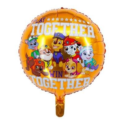 2 Globos Metálico Paw Patrol Play Together Fiesta Regalos Decoración