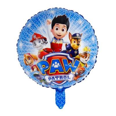 2 Globos Metálico Paw Patrol Brillo Fiesta Regalos Decoración