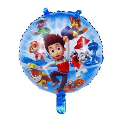2 Globos Metálico Paw Patrol Equipo Completo Fiesta Regalos Decoración