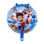 2 Globos Metálico Paw Patrol Equipo Completo Fiesta Regalos Decoración