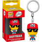 Funko Pop Llavero Keychain Figura Acción Duffman