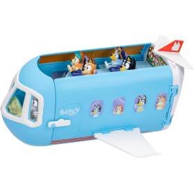 BLUEY 3 en 1 Juego Avión Transformador Complejo turístico y Barco más de 25 Sonidos y Frases