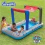 Swimways Paw Patrol Piscina sobre el Piso con toldo e inflado rápido para niños de 3 años en adelante