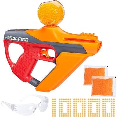 Pistola Nerf Pro Gelfire Uproar Blaster Full Auto 150 FPS, 10.000 Gelfire Rounds, 400 Tolva Redonda
