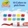 Crayola 10 Ct Punta Cónica Colores Vivos e Intensos Arte Escuela