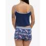 Conjunto de Camiseta de Tirantes y Braguita Tipo Boyshort de Disney Stitch & Angel Juvenil