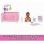 Muñeca y Accesorios Barbie Skipper Babysitters Set de Juego de Cuna con Muñeca Muebles y Accesorios