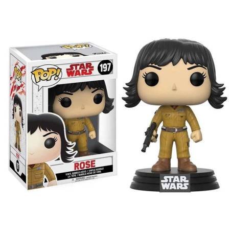 Funko Pop Figura Acción Star Wars Rose 197