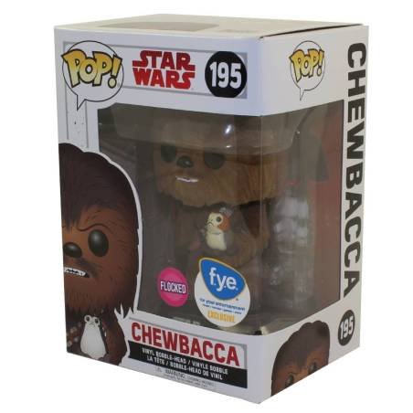 Funko Pop Figura Acción Star Wars Chewbacca 195 Fye