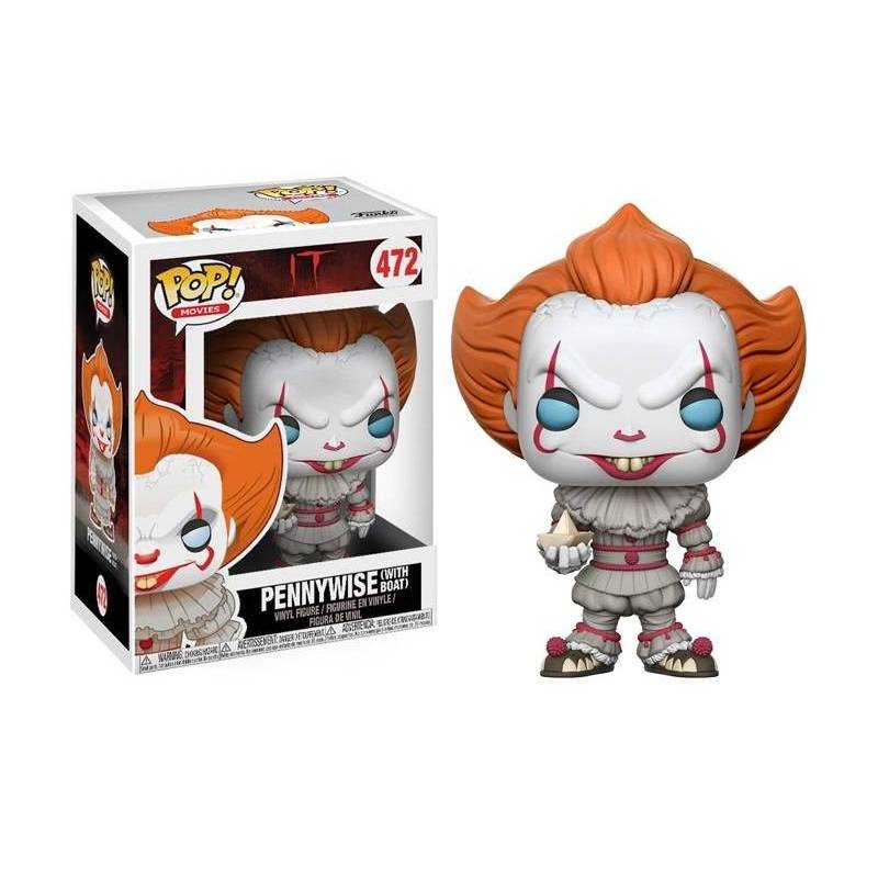 Funko Pop Figura It Pennywise With Boat 472
