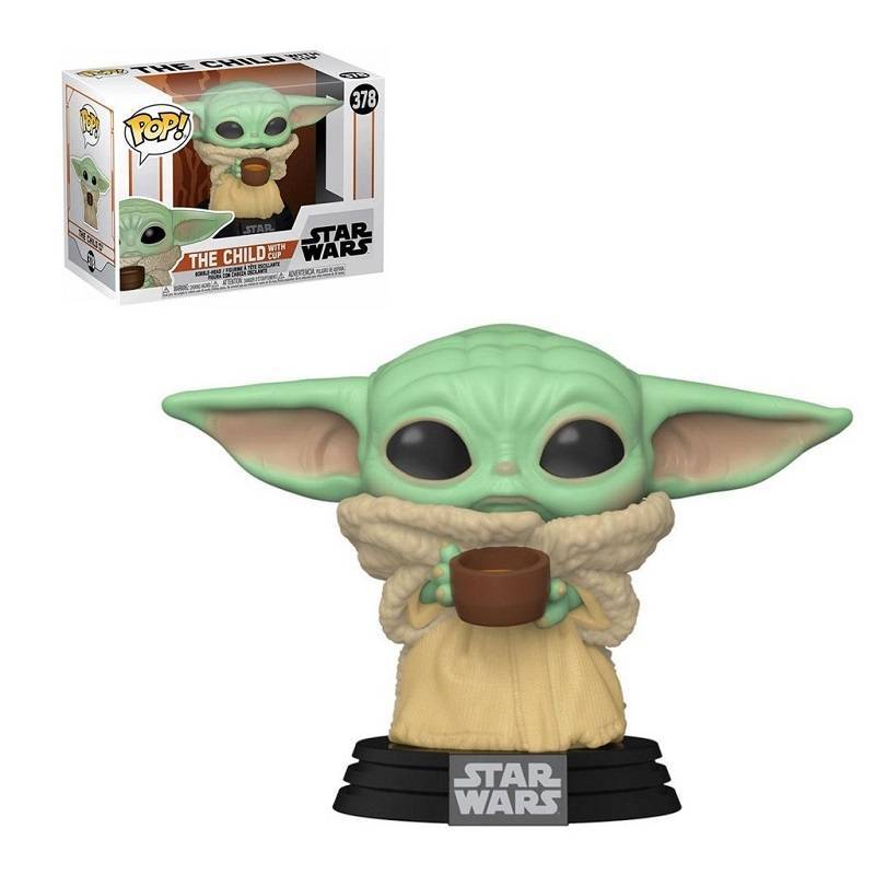 Funko Pop Figura Star Wars The Child With Cup 378